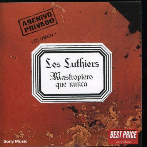 Les Luthiers: Mastropiero Que Nunca, Vol. 1 - CD