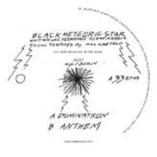 Black Meteoric Star- Dominatron - LP