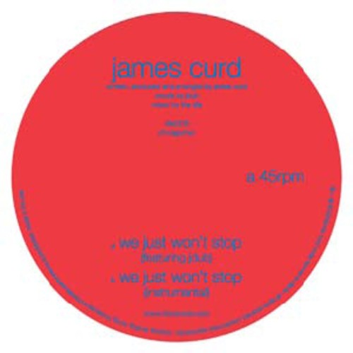 James Curd- We Just Won't Stop - LP