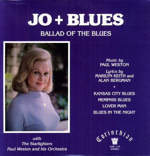 Jo Stafford- Jo and Blues - LP