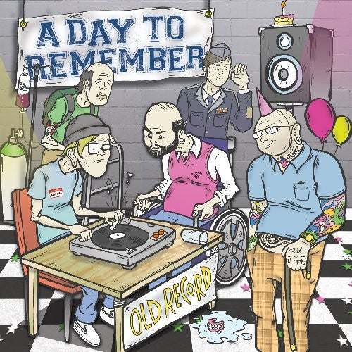 A Day To Remember- Old Record - LP