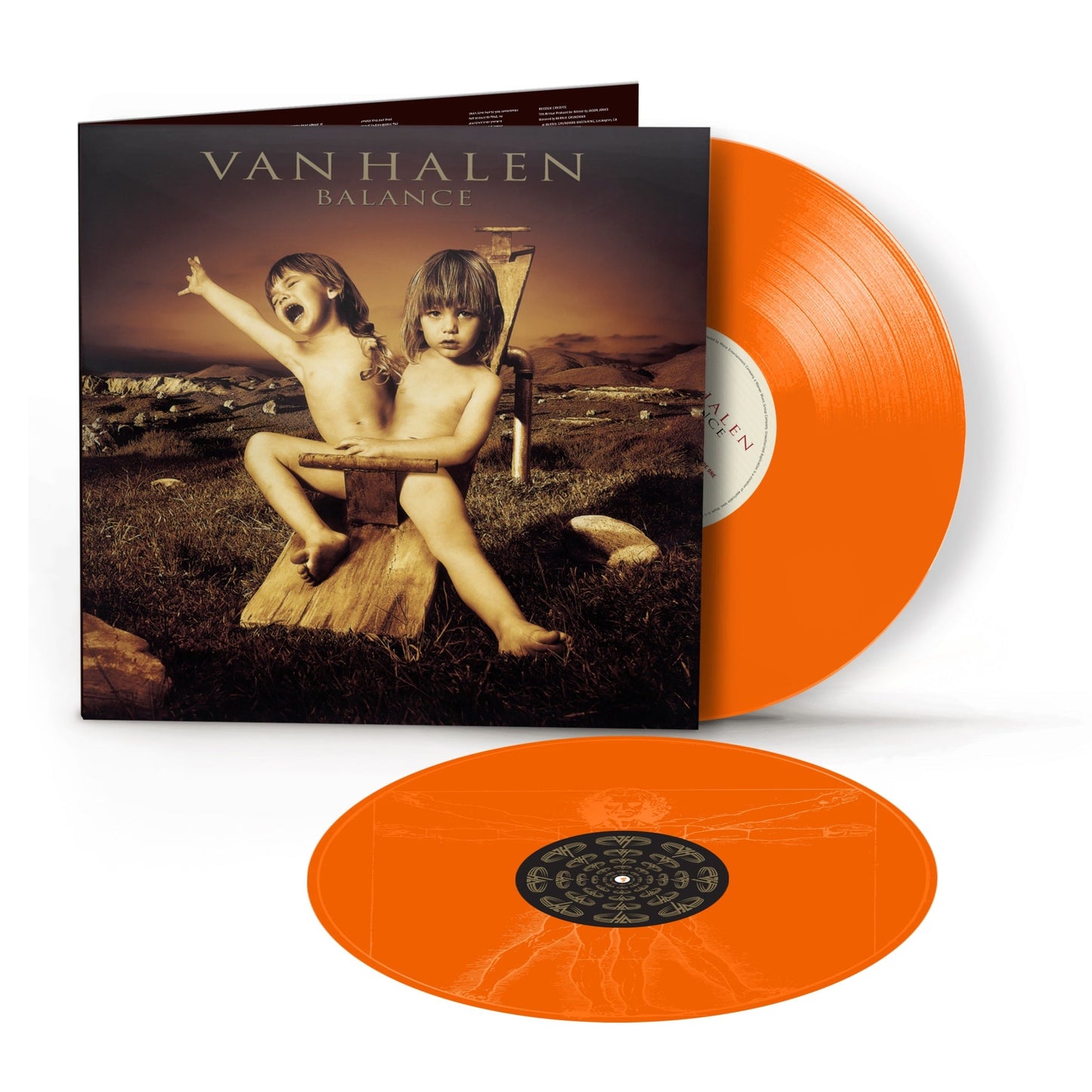 Van Halen- Balance (Expanded Edition) (Indie Exclusive Orange Vinyl) (DAMAGED) - LP