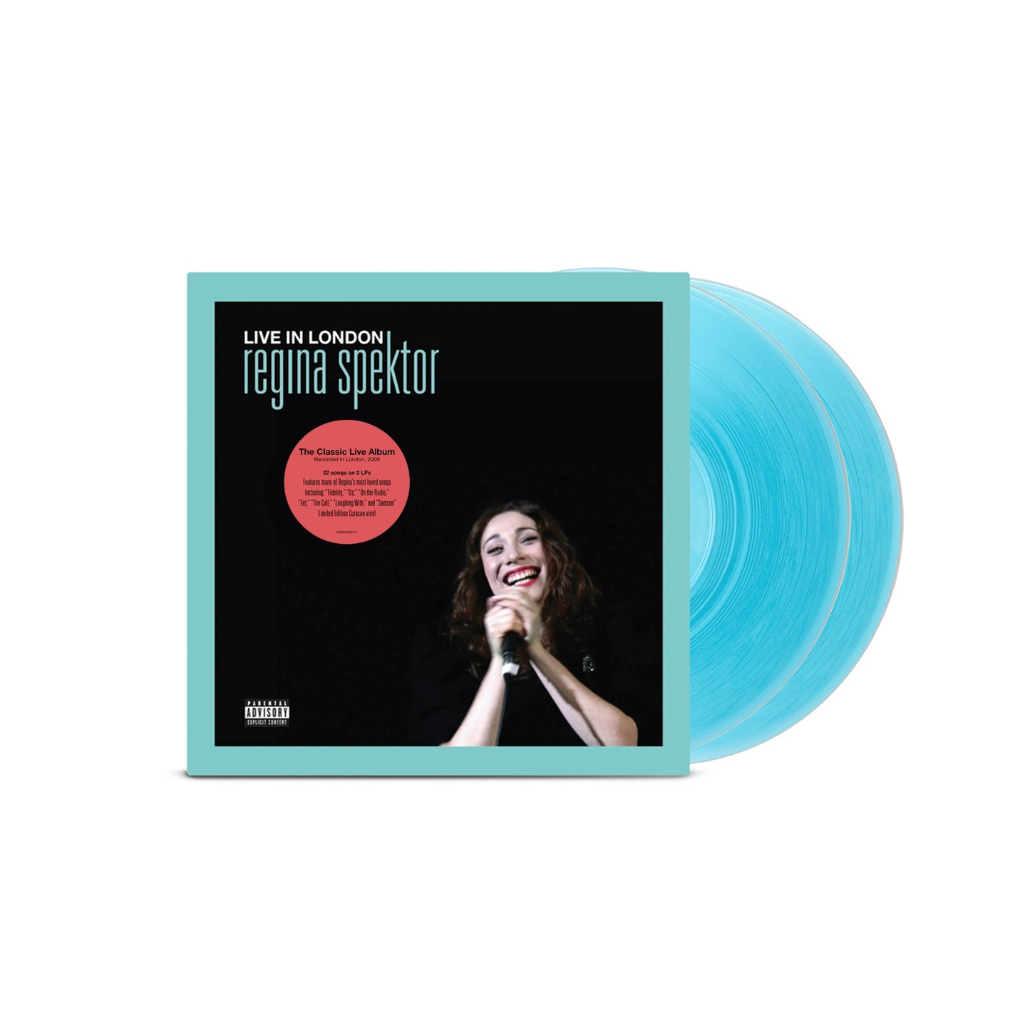 Regina Spektor- Live In London (Curacao Blue Vinyl) - LP