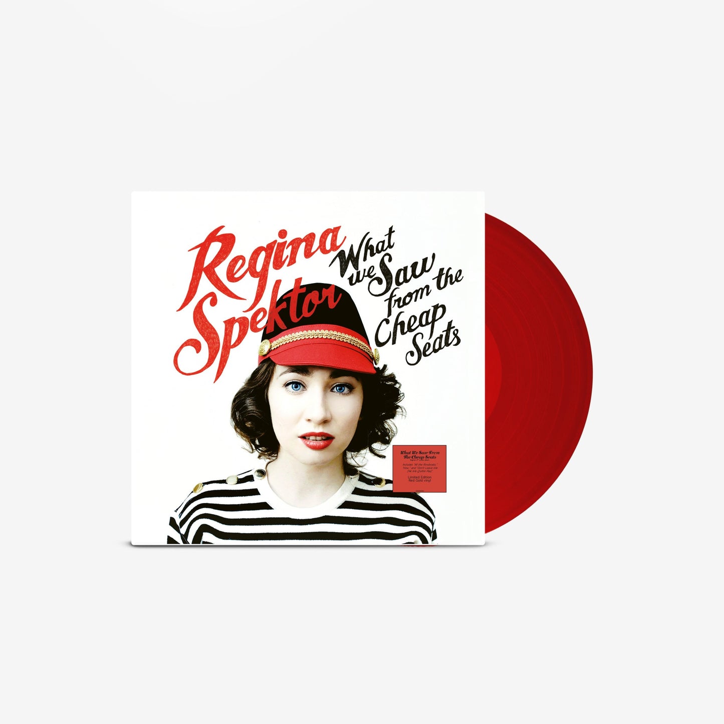 Regina Spektor- What We Saw From The Cheap Seats (Translucent Red Vinyl) - LP