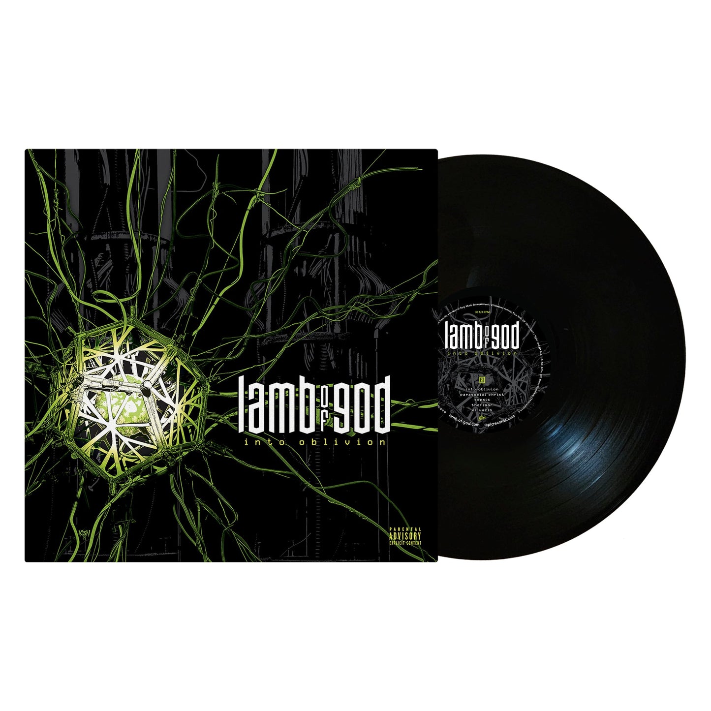 Lamb Of God- Into Oblivion (Black Vinyl) - LP