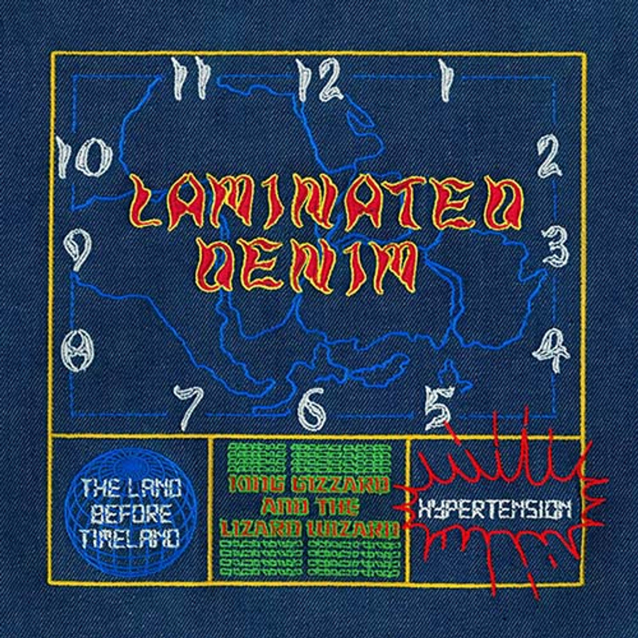 King Gizzard and the Lizard Wizard- Laminated Denim (Lucky Rainbow Edition) - LP