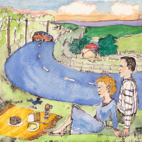 Magnetic Fields- Wayward Bus / Distant Plastic Trees - LP