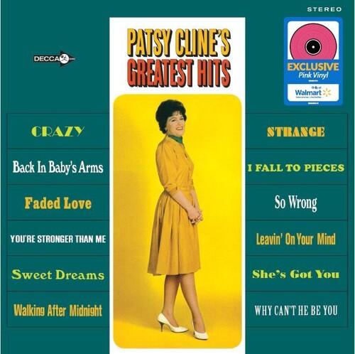 Patsy Cline- 12 Greatest Hits (Indie Exclusive Vinyl) (Pink Vinyl) - LP
