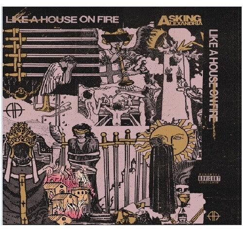 Asking Alexandria- Like A House On Fire (Indie Exclusive Vinyl) - LP