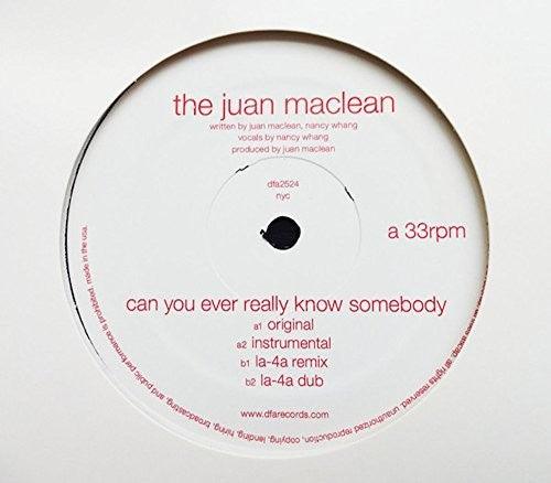 The Juan MacLean- Can You Ever Really Know Somebody - LP