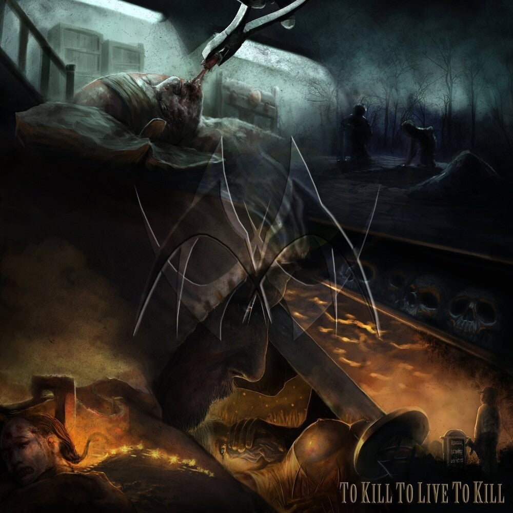 Manticora- To Kill to Live to Kill & To Live to Kill to Live (Blue Vinyl) - LP