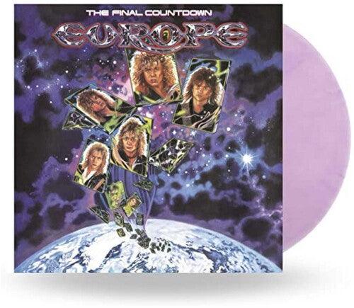Europe- The Final Countdown - Limited 'Hint Of Purple' Colored Vinyl (DAMAGED) - LP