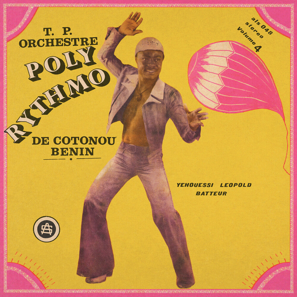 T.P. Orchestre Poly-Rythmo de Cotonou- Vol. 4 - Yehouessi Leopold Batteur - LP