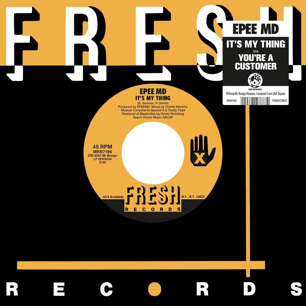 Epmd- It's My Thing / You're A Customer - LP
