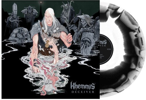 Khemmis: Deceiver - Black & White Swirl - VINYL