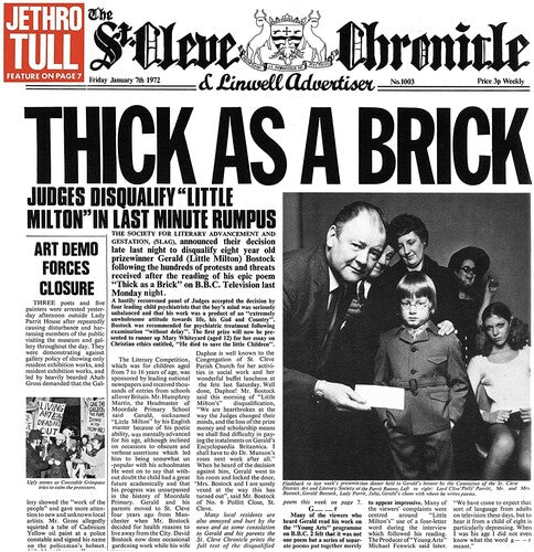 Jethro Tull: Thick As A Brick (40th Anniversary Special Edition) - CD