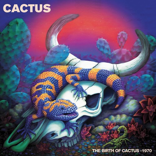 Cactus: The Birth Of Cactus - 1970 - Blue - VINYL
