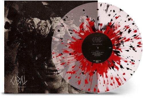Cabal- Magno Interitus (Crystal Clear & Red with Black Splatter) (DAMAGED) - LP