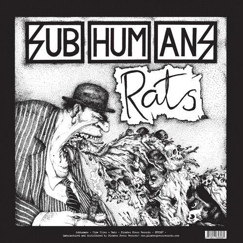 The Subhumans- Time Flies + Rats - LP