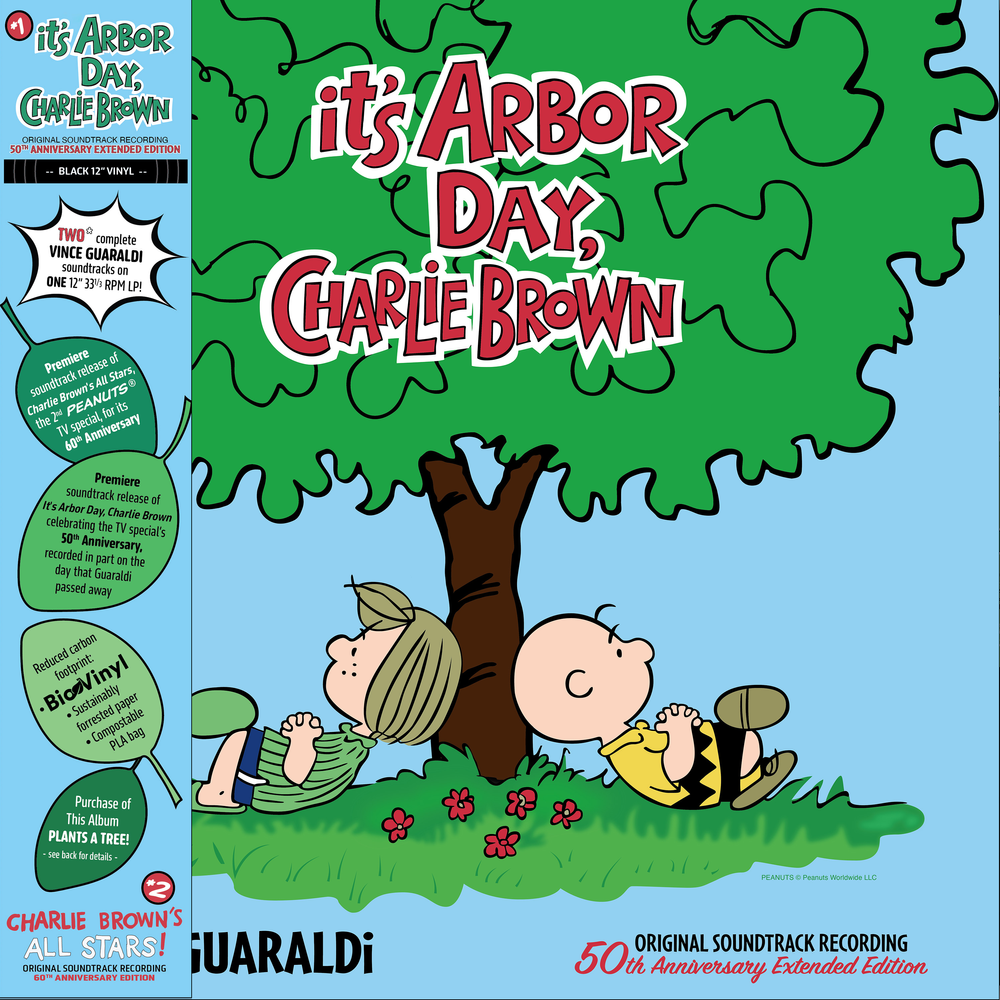 Vince Guaraldi- It's Arbor Day, Charlie Brown / Charlie Brown's All Stars! (Original Soundtrack Recordings) (50th Extended And 60th Anniversary Ed) (Black Vinyl) - LP