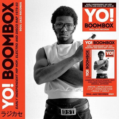 Soul Jazz Records- YO! BOOMBOX - Early Independent Hip Hop, Electro And Disco Rap 1979-83 (Indie Exclusive Vinyl) - LP
