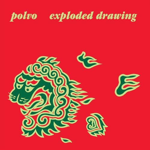 Polvo- Exploded Drawing - Opaque Aqua - LP