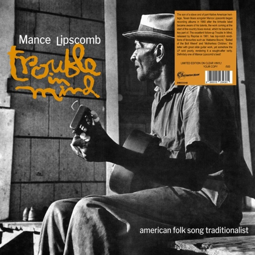 Mance Lipscomb- Trouble In Mind - LP