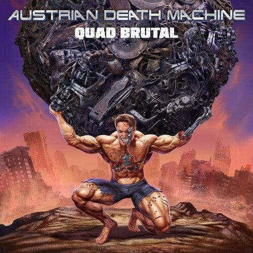 Austrian Death Machine- Quad Brutal (Blue Vinyl) - LP