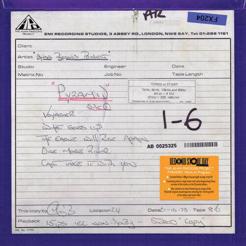 Alan Parsons Project- Pyramid 'work In Progress' -RSD24 - LP