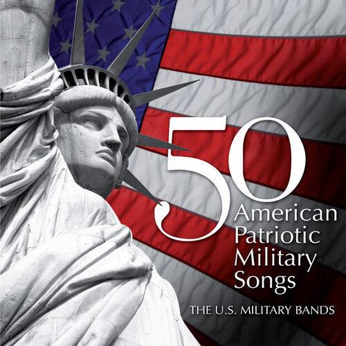 Various- U.S. Military Bands- 50 American Patriotic Military Songs - LP