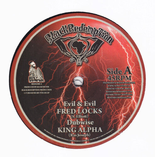 Fred Locks: EVIL & EVIL / STAY AWAY - VINYL