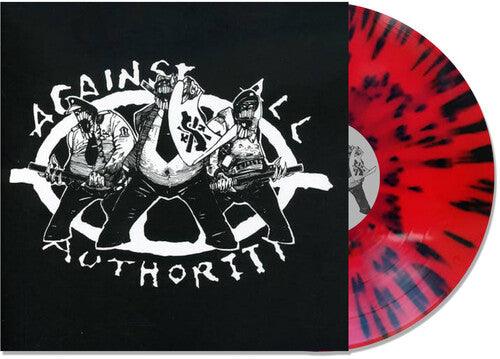 Against All Authority- 24 Hour Roadside Resistance (Red w/ Black Splatter) - LP