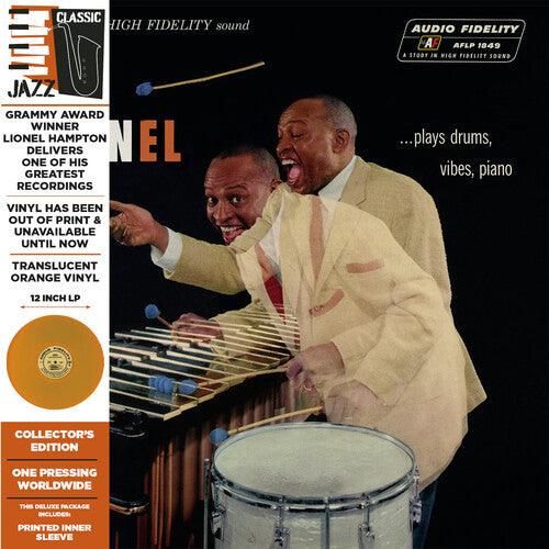 Lionel Hampton- Lionel... Plays Drums, Vibes, Piano - Translucent Orange - LP