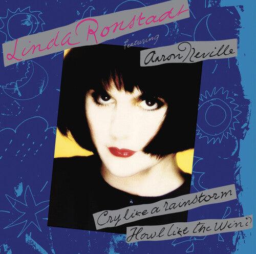 Linda Ronstadt- Cry Like a Rainstorm - Howl Like the Wind (Translucent Blue Vinyl) - LP