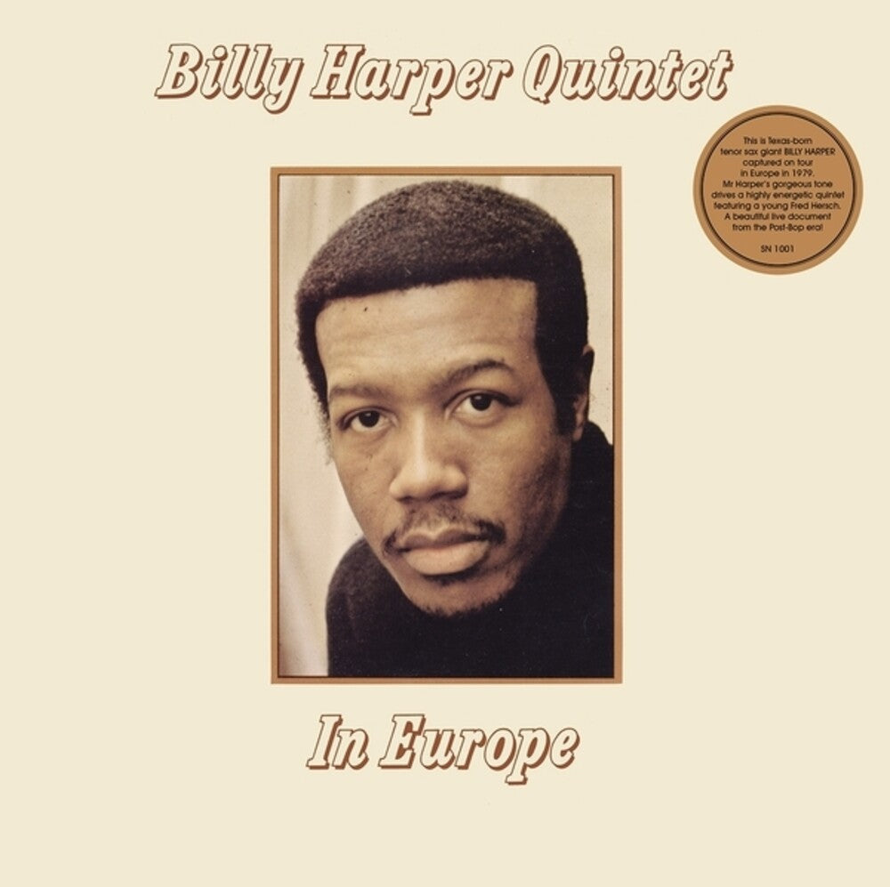 Billy Harper- In Europe - LP