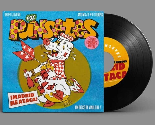 Los Punsetes: Madrid Me Ataca - 7-INCH SINGLE