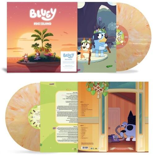 Bluey- Rug Island - Sunset Orange Colored Vinyl - LP