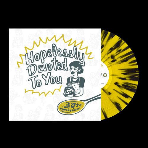 Various- Hopelessly Devoted to You: 30th Anniversary (Yellow/Black Splatter) - LP