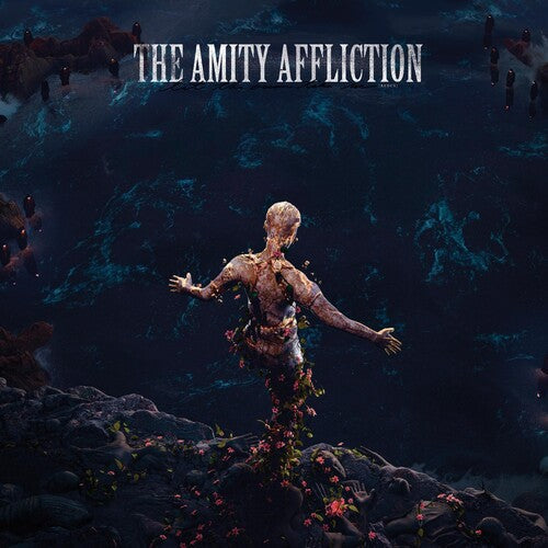 The Amity Affliction: Let The Ocean Take Me (Sea Blue with Heavy White Splatter) - VINYL