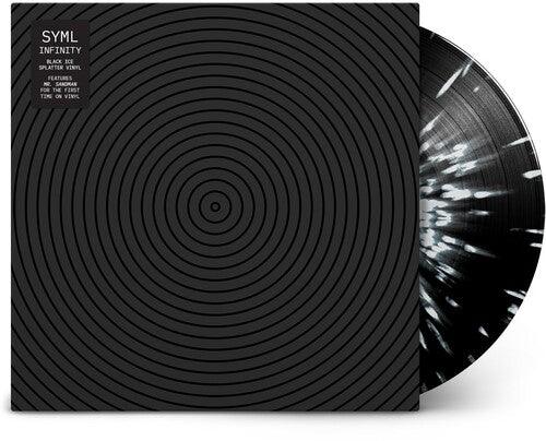 SYML- Infinity - Black Ice with White Splatter - LP