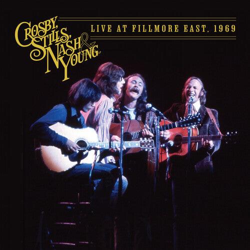 Crosby Stills Nash & Young- Live At Fillmore East, 1969 (Silver Vinyl) - LP