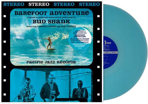 Bud Shank- Barefoot Adventure - Seaglass Agua - LP