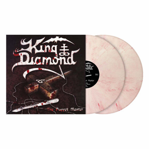 King Diamond- The Puppet Master (Red/White Marble Vinyl) - LP