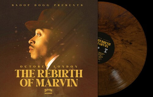 October London- The Rebirth Of Marvin - Limited Brown Marble Vinyl (Indie Exclusive Vinyl) - LP