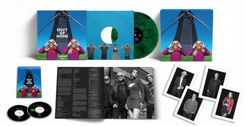 Envy of None- Stygian Waves - Deluxe Boxset 140gm Transparent Green & Black Marble Vinyl, CD & Bluray - LP