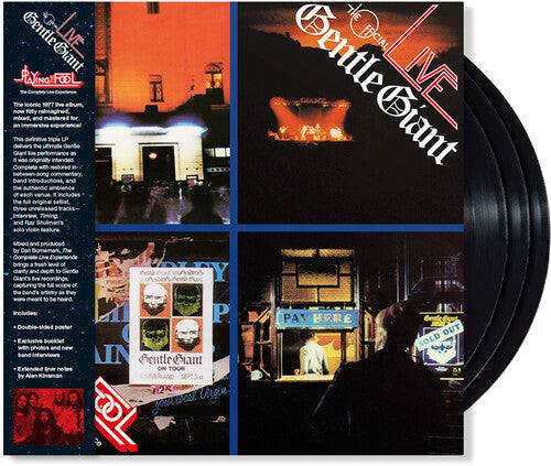 Gentle Giant- Playing the Fool - The Complete Live Experience - LP