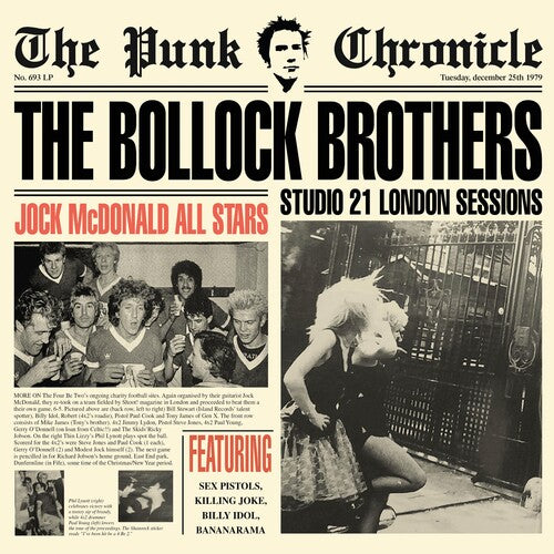 The Bollock Brothers: 21 Studio Sessions - CD