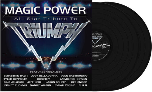 Various Artists- Magic Power: All Star Tribute To Triumph / Various - Black Vinyl - LP