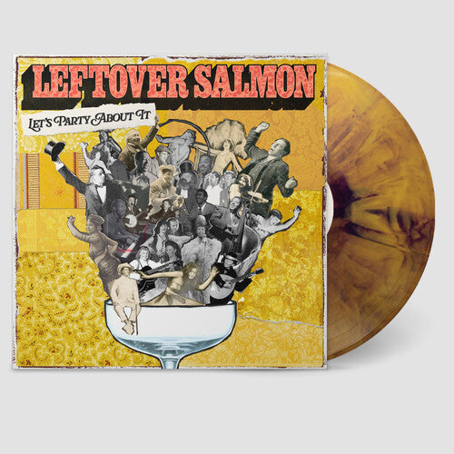 Leftover Salmon: Let's Party About It - Deep Yellow / Purple Twisted - VINYL