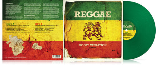 Various Artists- Reggae Roots Vibration Vol 1 - Green Transparent Vinyl - LP